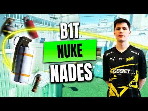 b1t POV Nuke Nades - Utility POV vs G2 | CS2 Esports World Cup 2024