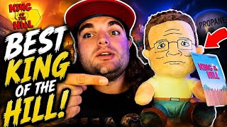 I found Hank hill and Bobby at Walmart plush review 