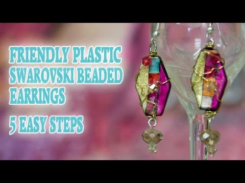FRIENDLYPLASTIC Fracture and Fusion Earrings