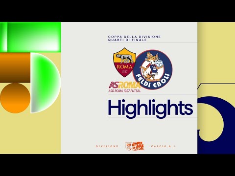 Roma 1927-Feldi Eboli 6-5 (a.t.r.) | Goals and Highlights | 2025/2026 Division Cup | Quarterfinals