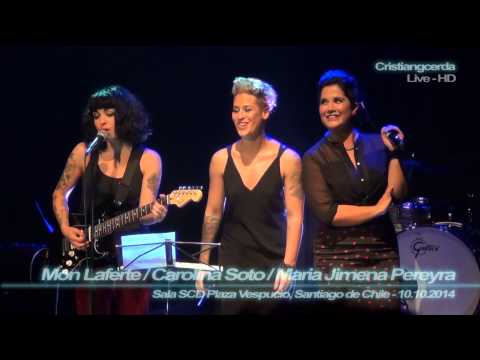 Mon Laferte, Carolina Soto & Maria J.Pereyra - Compromiso ( Sala SCD Plaza Vespucio - 10.10.2014 )