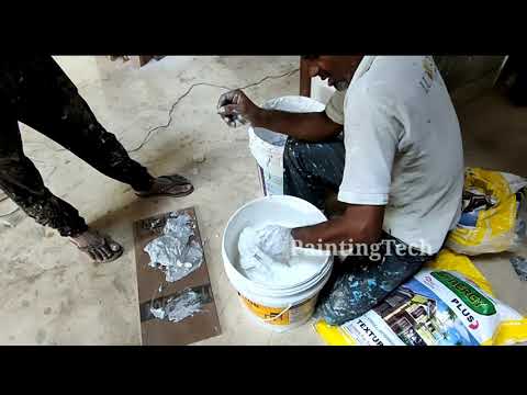 New wall texture base design Chapter 23 Painting Tech