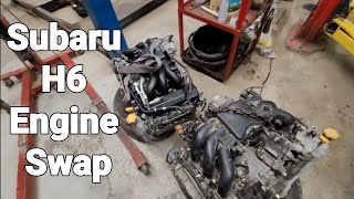 Step-by-step Subaru engine swap (H6  EZ30)