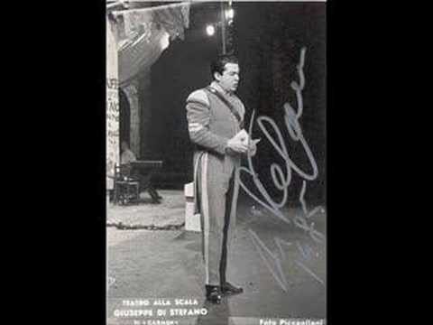 Giuseppe di Stefano - La fleur que tu m'avais jetee (Live)