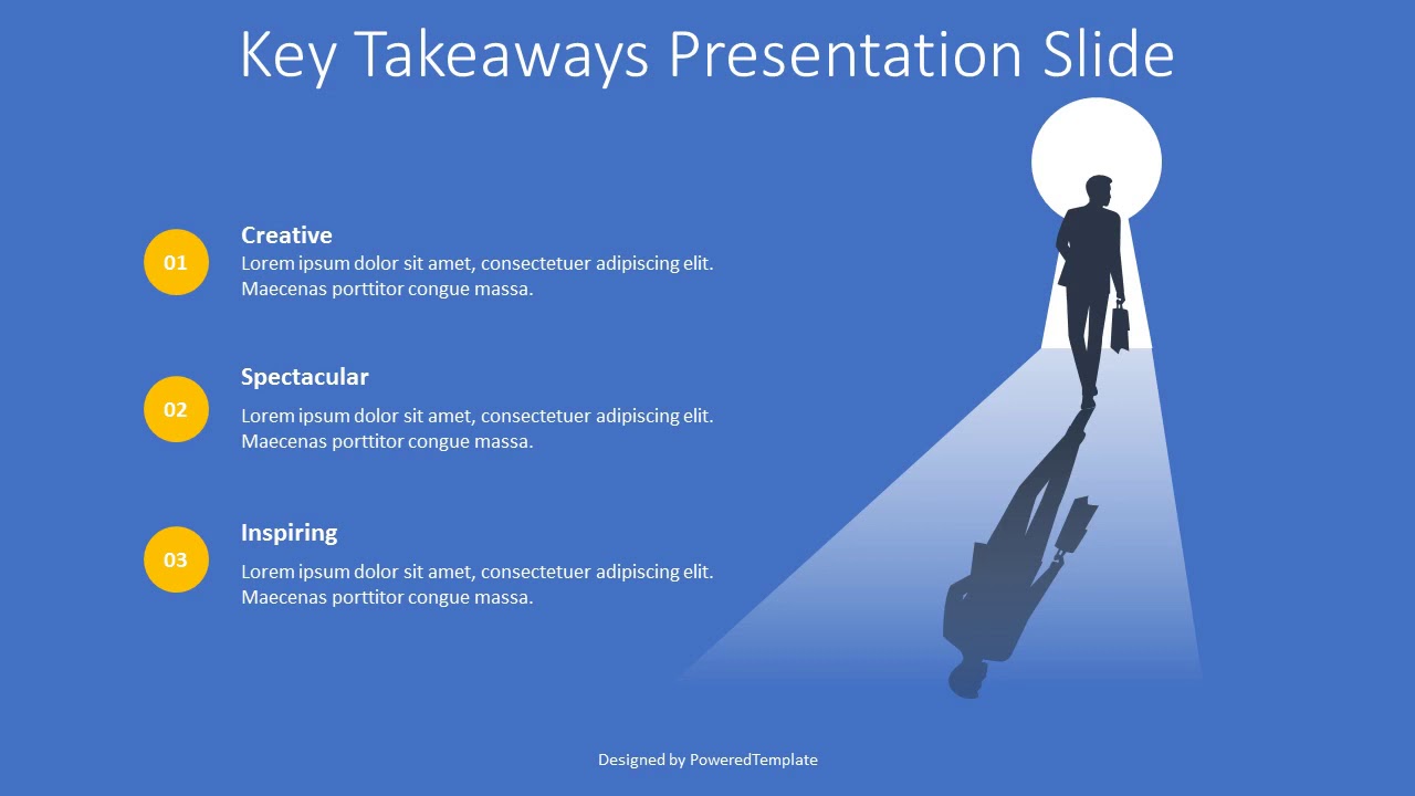 Key Takeaways Presentation Slide - Free Google Slides theme and PowerPoint template