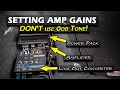 How To TUNE Car Amplifier Set Gains