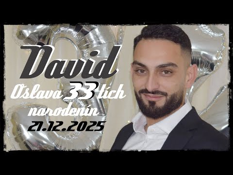 David '33' Birthday Celebration 21.12.2025