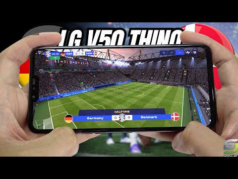 LG V50 ThinQ test game EA SPORTS FC MOBILE 24 | Germany vs Denmark EURO 2024