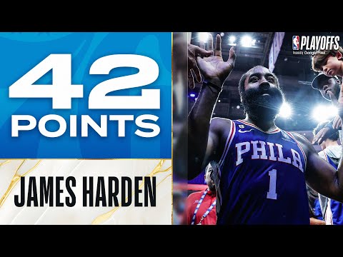 James Harden’s CLUTCH 42-Point Performance In 76ers Game 4 W! #PLAYOFFMODE