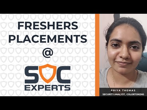 Magic Happened at SOC Experts - Priya Thomas | ColorTokens | Cybersecurity Jobs for Freshers