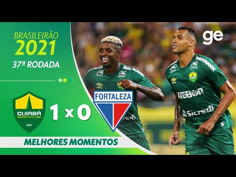 CUIABÁ 1 X 0 FORTALEZA | MELHORES MOMENTOS | 37ª RODADA BRASILEIRÃO 2021 | ge.globo