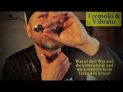 Blues Harp (Mundharmonika) lernen #29 Tremolo & Vibrato, Unterschiede und Übungen zum Mitmachen.