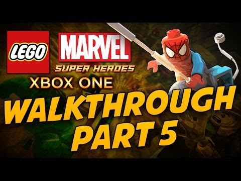 Lego Marvel Super Heroes: Walkthrough Part 5 - Xbox One HD Gameplay
