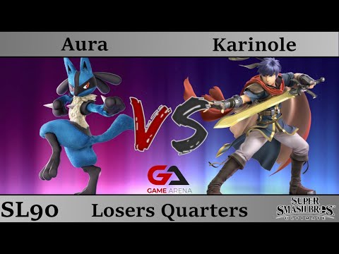 SmashLAN'd 90 - Losers Quarters: Aura (Lucario) vs Karinole (Ike)