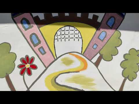 Röszkesuli - falfestés