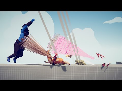 BEAST TITAN vs GODS TRIO - Totally Accurate Battle Simulator