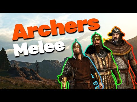 100 Legionaries VS 100 Archers MELEE (Best Archers in Bannerlord? T5 Archers + Fian Champion)