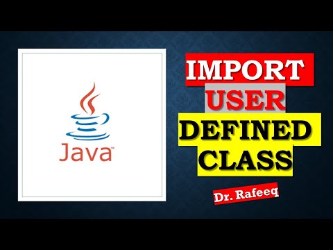 Import class from different package java