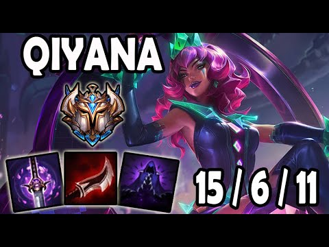 Qiyana vs Zoe MID Rank #10 Challenger NA