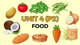 GET READY FOR STARTERS (VOCABULARY) - UNIT 4 (P2): FOOD