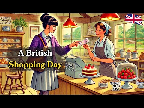 Experience a British Shopping Day – Story & Useful Expressions