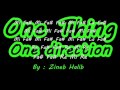 One Thing-One Direction (Flute à Bec/Recorder ...