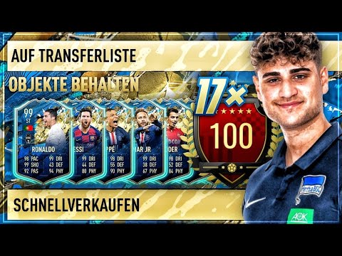 FIFA 20: 17X 99er RATING IN 9X TOP 100 REWARDS  🙏🏼 🔥