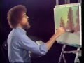 Bob Ross Painting Happy Trees... *Ohhhh here they ...