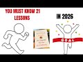 You Must Know These 21 Lessons In 2026 Ai MustReadBooks BooksThatChangeThinking