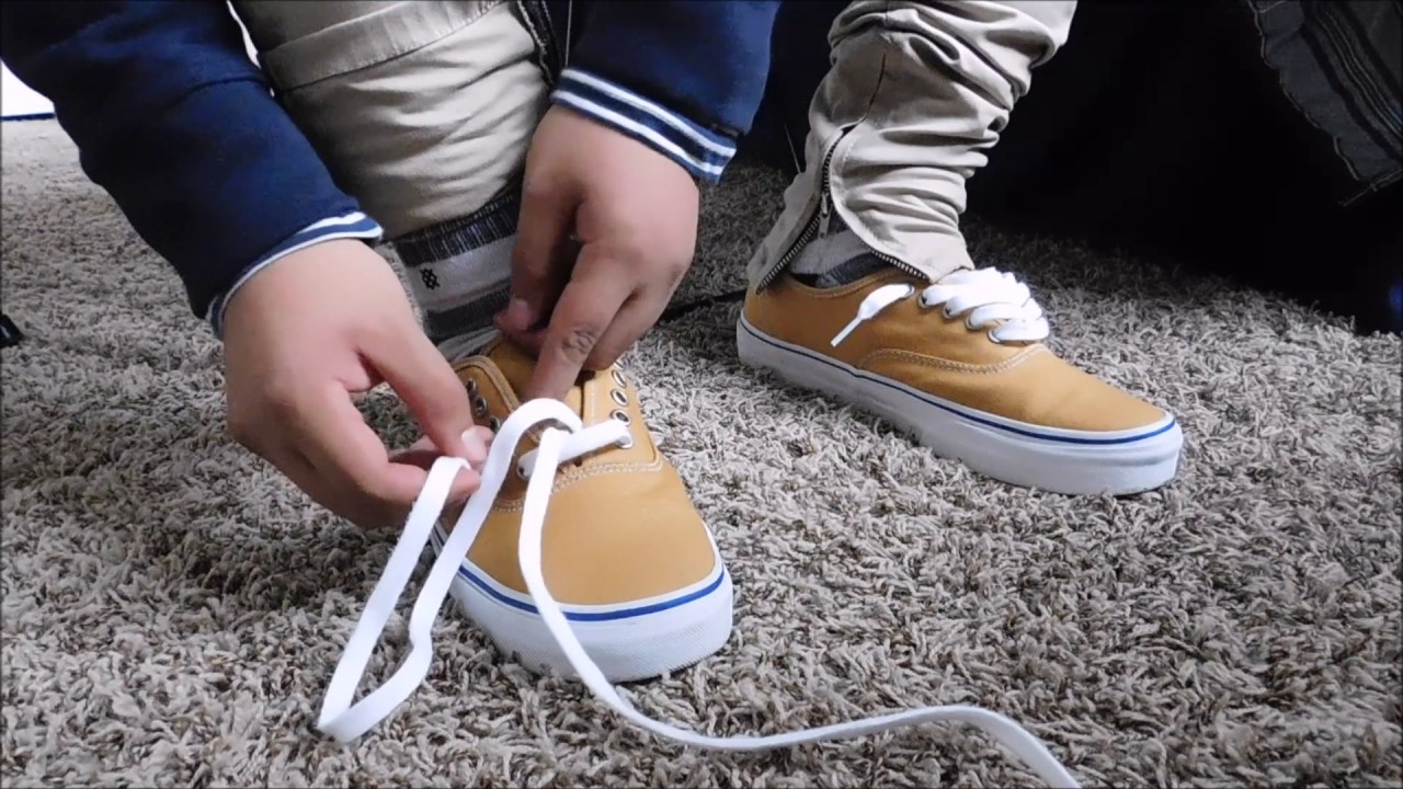 vans old skool loose lace