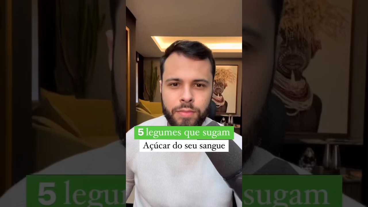 5 legumes que sugam o açúcar do seu sangue