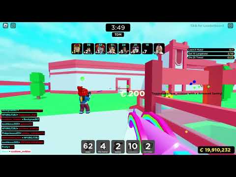 Unicorn Gun Actually Good?! Roblox Big Paintball