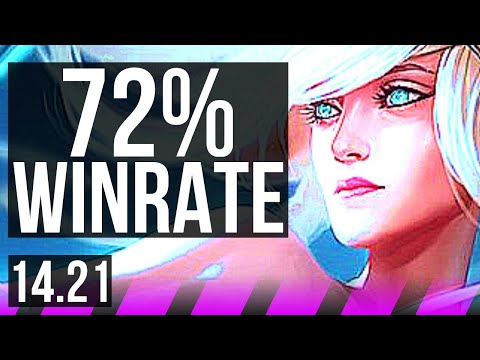 JANNA & Draven vs KARMA & Lux (SUP) | 72% winrate, Rank 7 Janna, 0/2/19 | EUNE Challenger | 14.21