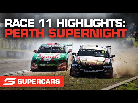 SUPERCARS 2022 バーニングス トレードパス スーパーナイト 決勝レース11ハイライト動画