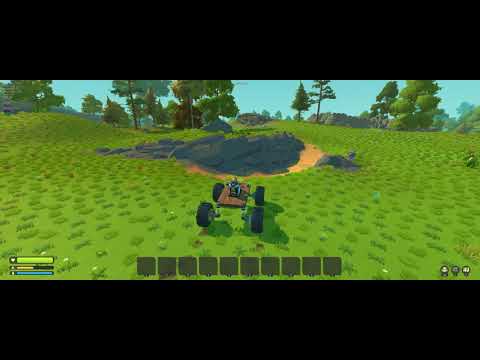 Scrap Mechanic Gyro Powered Vehicle with Tank Steering (Fant Mod)