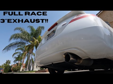 8th Gen Civic Si Full Race Exhaust Sound Clips
