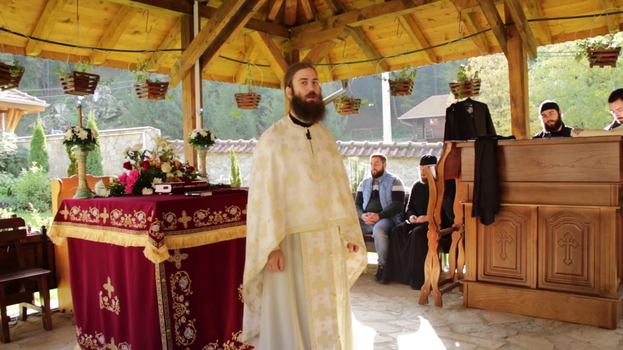 Беседа јеромонаха Петра на празник Св. Петке