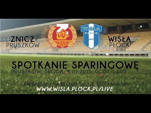 Skrót meczu Znicz Pruszków - Wisła Płock