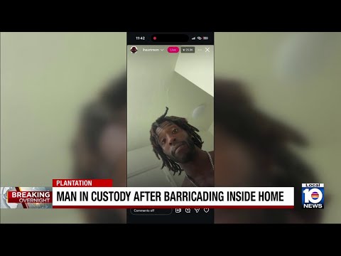 Man who barricaded himself inside Plantation home identified as rapper iHeartMemphis