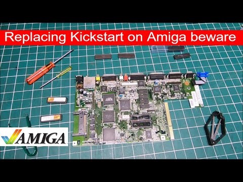 Replacing Kickstart on Commodore Amiga 500 600 1200 2000 3000 4000 CD32 CDTV beware