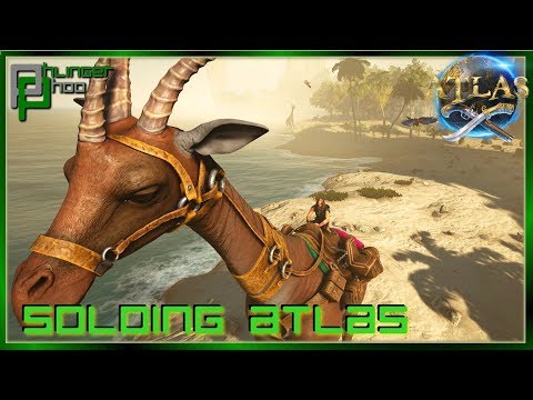 DISCOVERING A SKULL ISLAND - GIRAFFE TAMING - Soloing Atlas 15
