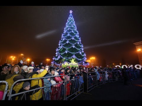 Туман не помеха: воронежцы встречают Новый год в центре города
