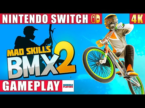Mad Skills BMX 2 Nintendo Switch 1 Gameplay in 4K