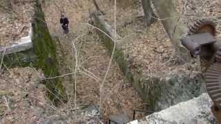preview picture of video 'Savage Dam Ruins Urbex Uncut PART 2 The Other Side!'