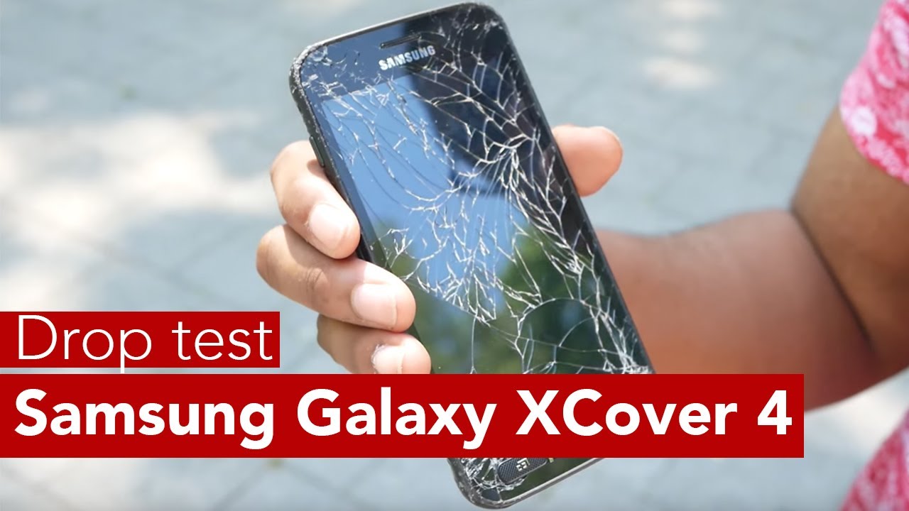 Samsung Galaxy XCover 4 drop test