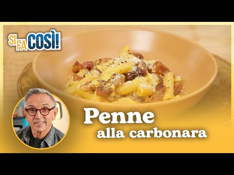 Penne Carbonara - This Is How It's Made | Chef Bruno Barbieri