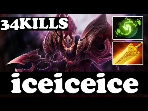 iceiceice 7600 MMR Plays Spectre WITH 34 KILLS vol 3 - Dota 2