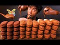 ASMR CHOCOLATE ICE CREAM MAGNUM NUTELLA MILKA DESSERT MUKBANG 초콜렛 아이스크림 먹방 チ�
