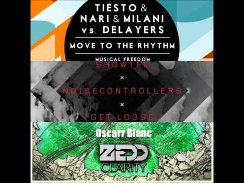 Showtek, Noise Controllers vs  Zedd vs  Tiesto & Nari & Milani vs  Delayers   Get Clarity To The Rhy