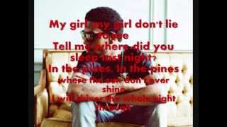 Kid Cudi-WZRD-Where did you sleep last night-Official Lyrics on ScreenHD